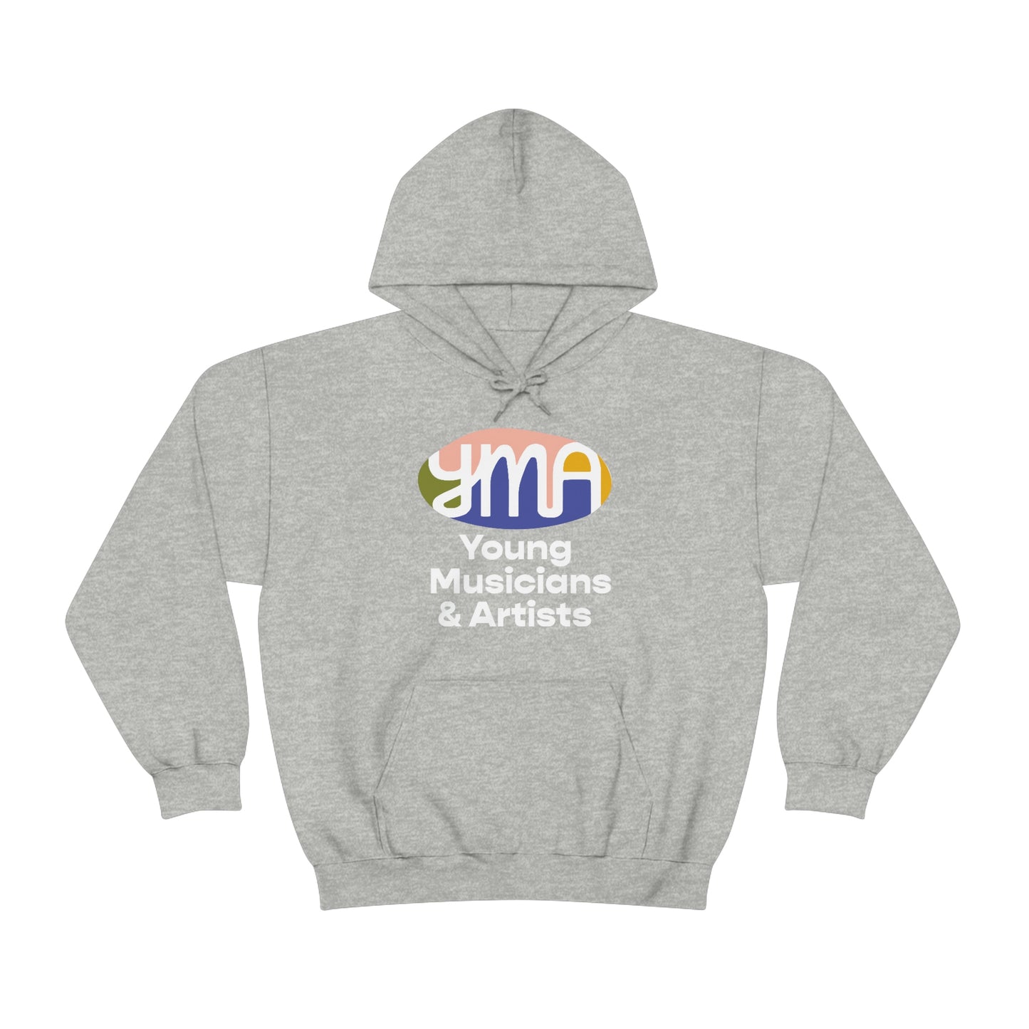Unisex YMA Logo Hooded Sweatshirt