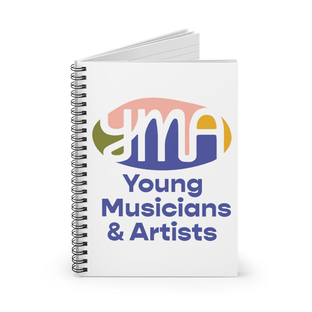 YMA Logo Spiral Notebook - Ruled Line