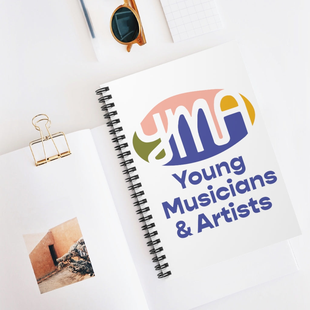 YMA Logo Spiral Notebook - Ruled Line