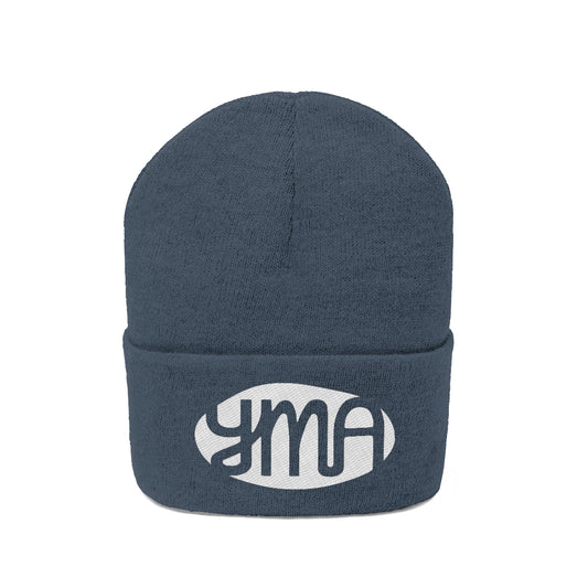 Embroidered YMA Logo Knit Beanie