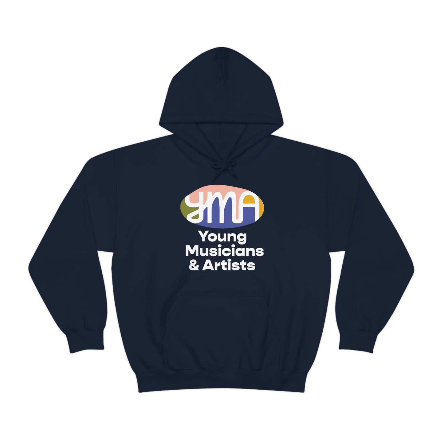 Unisex YMA Logo Hooded Sweatshirt