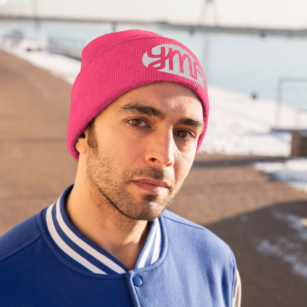 Embroidered YMA Logo Knit Beanie