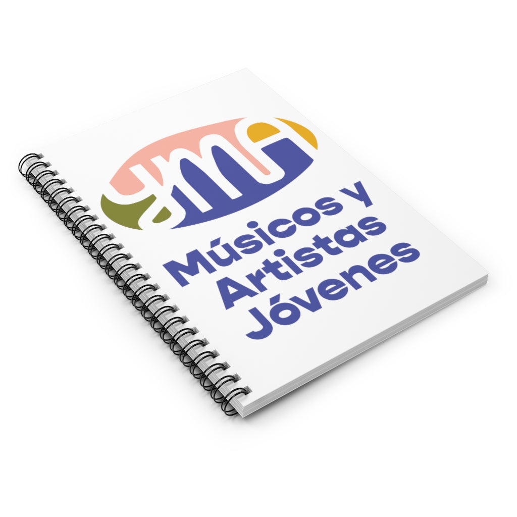 Spanish YMA Logo Spiral Notebook - Ruled Line
