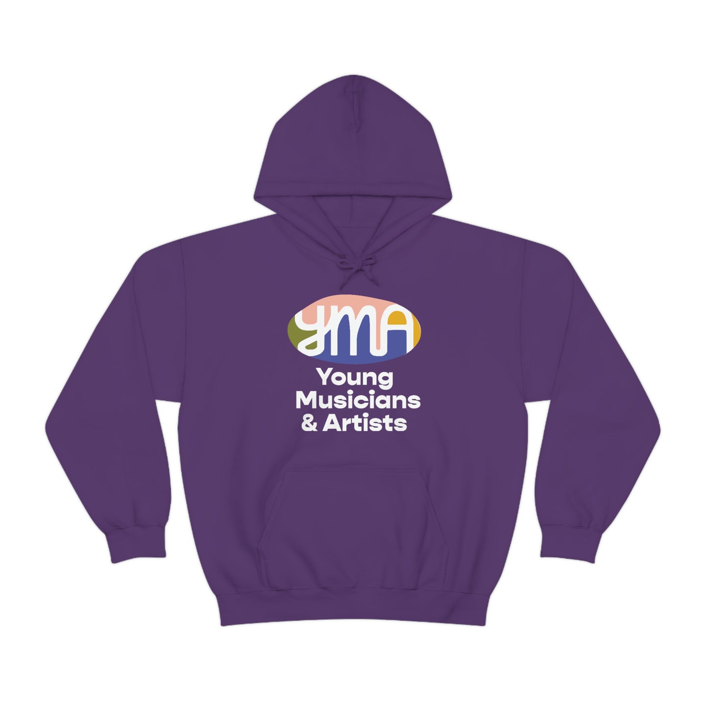Unisex YMA Logo Hooded Sweatshirt