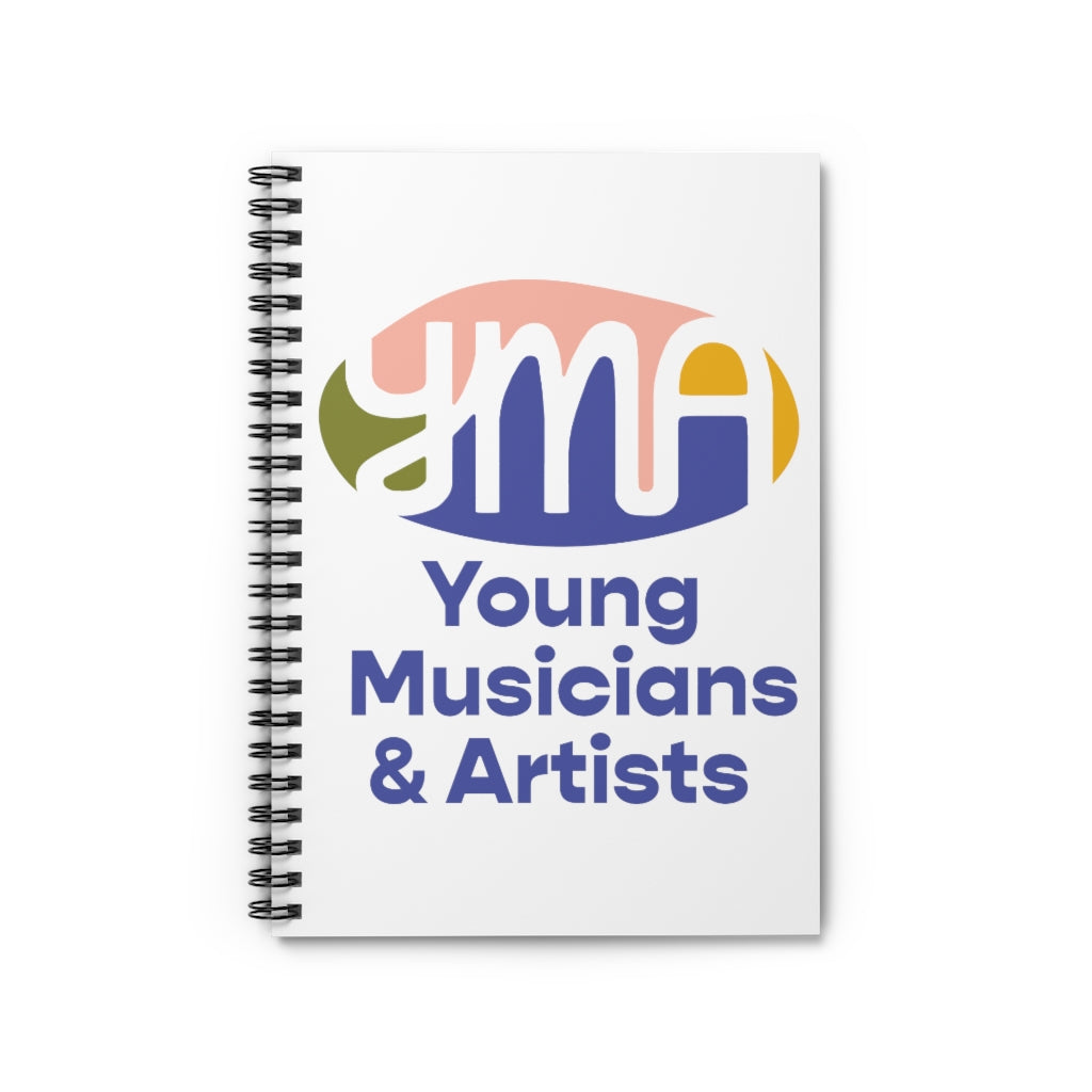 YMA Logo Spiral Notebook - Ruled Line