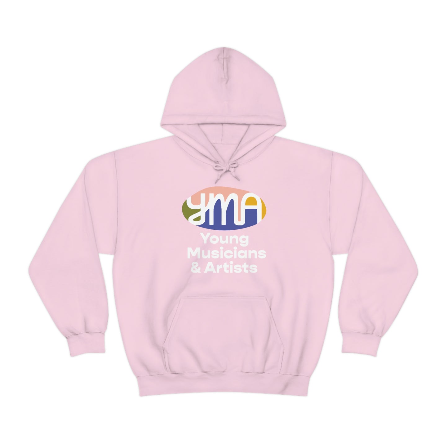 Unisex YMA Logo Hooded Sweatshirt