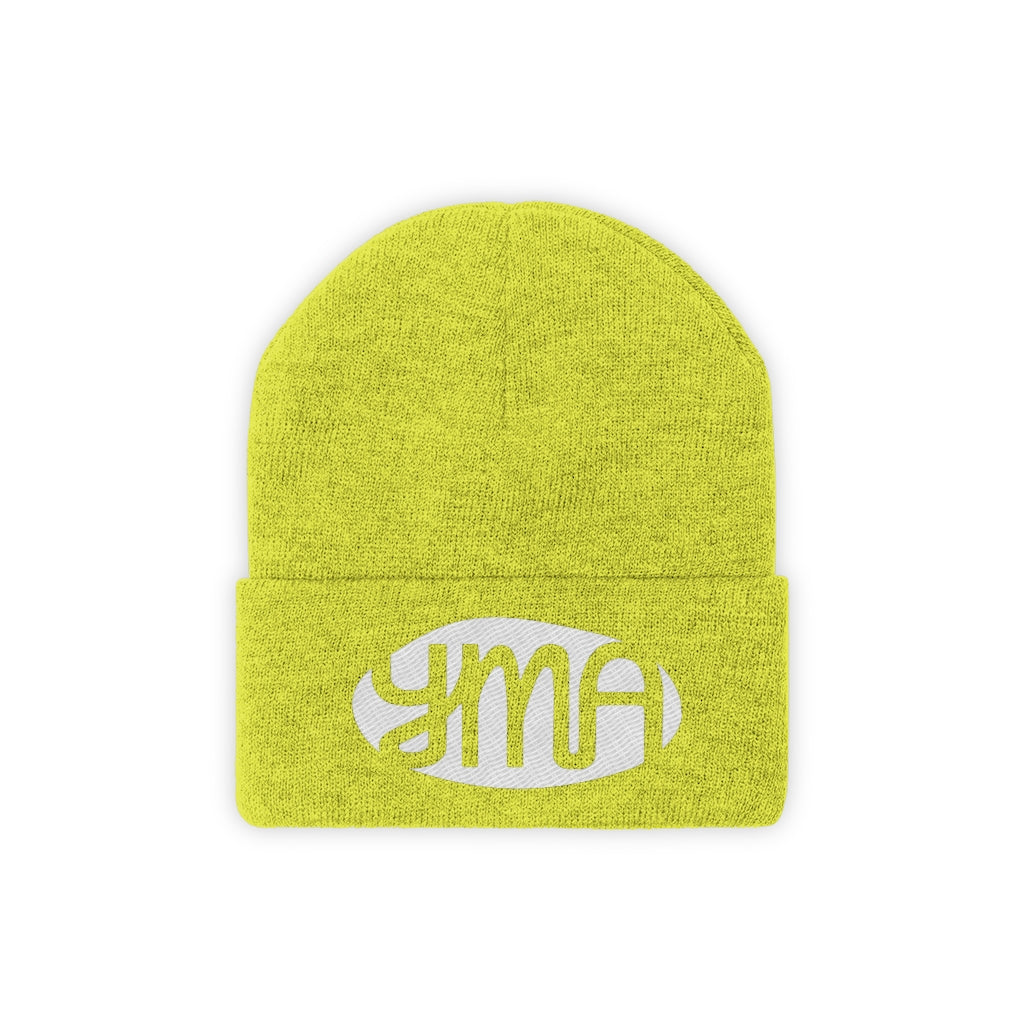 Embroidered YMA Logo Knit Beanie
