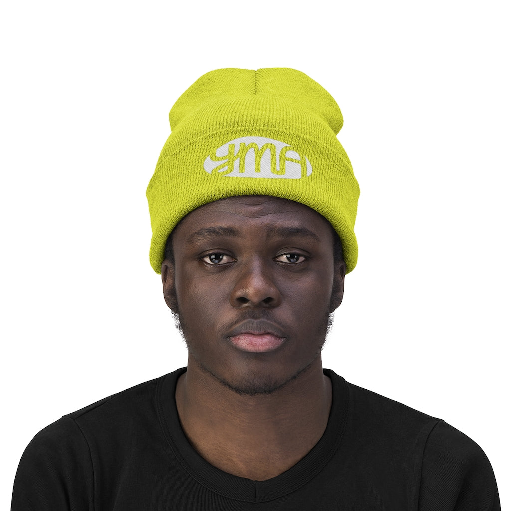 Embroidered YMA Logo Knit Beanie