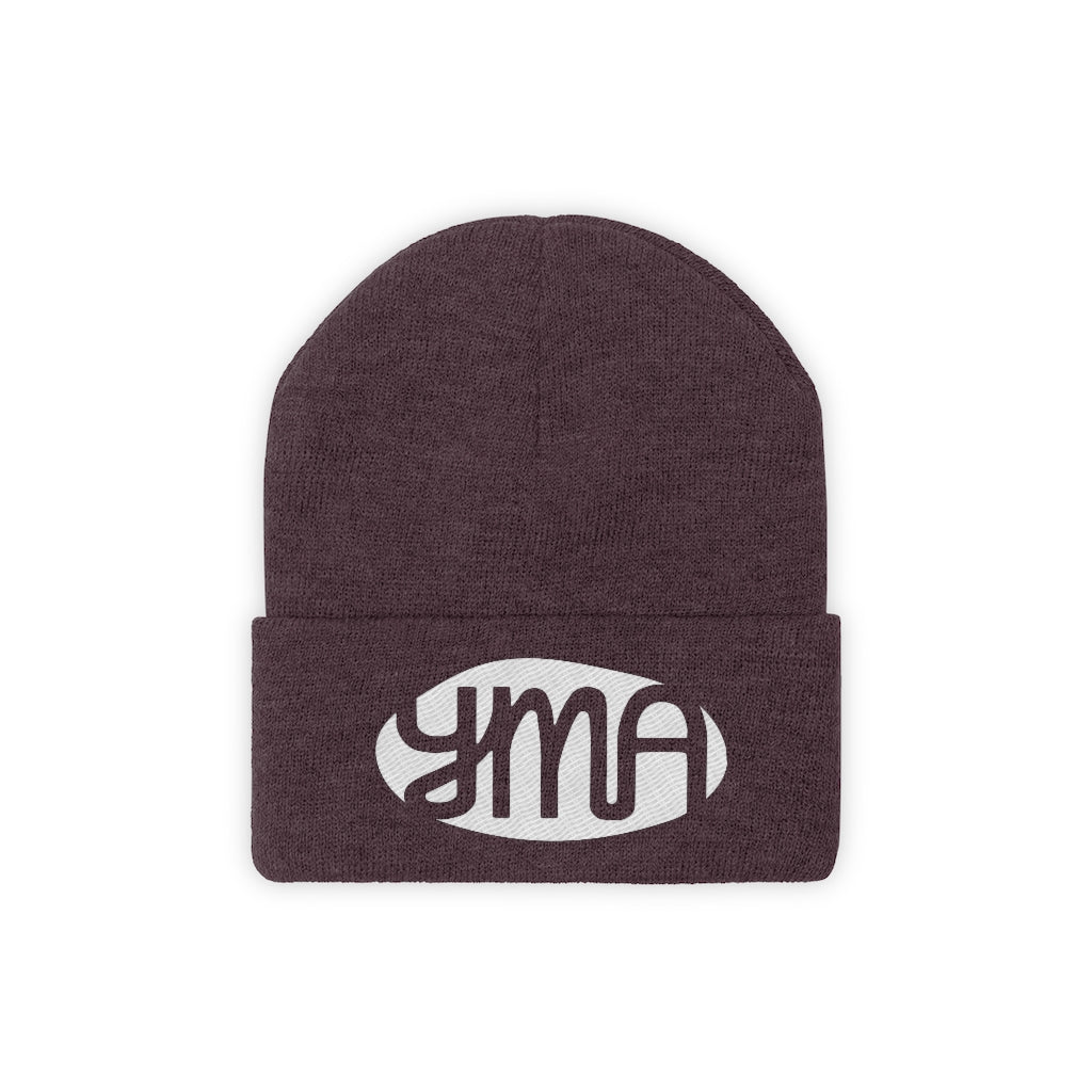 Embroidered YMA Logo Knit Beanie