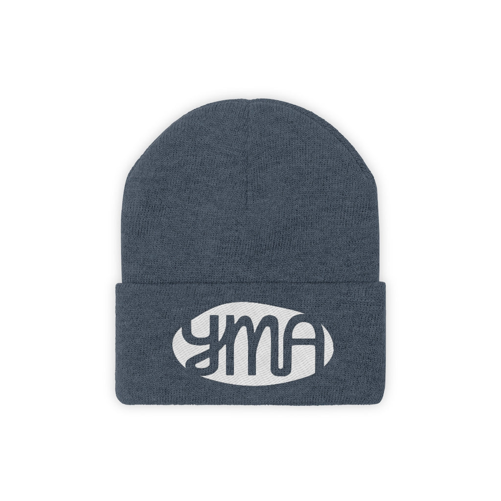 Embroidered YMA Logo Knit Beanie
