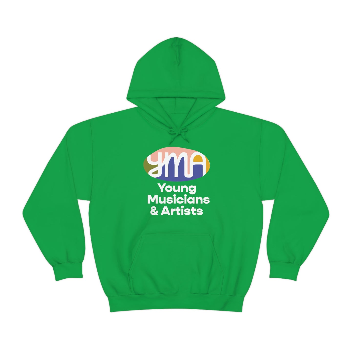 Unisex YMA Logo Hooded Sweatshirt