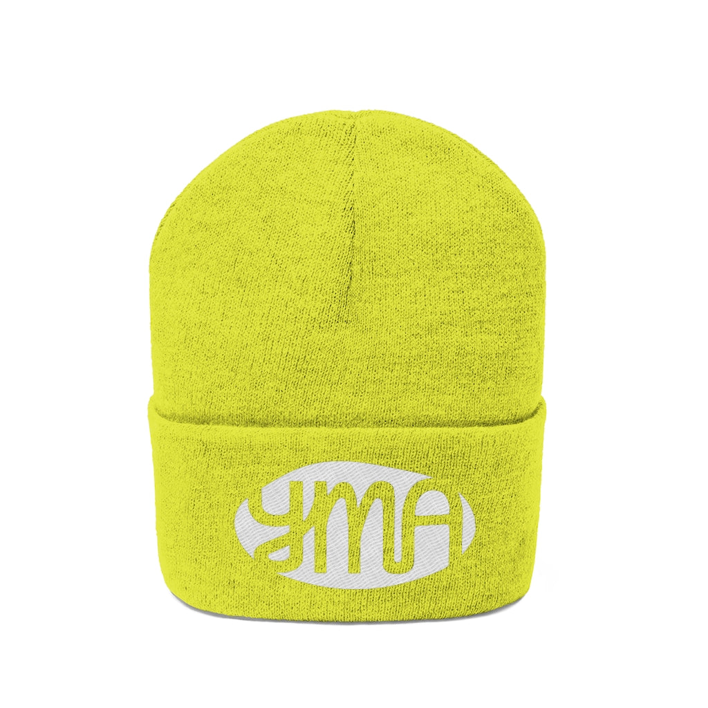 Embroidered YMA Logo Knit Beanie