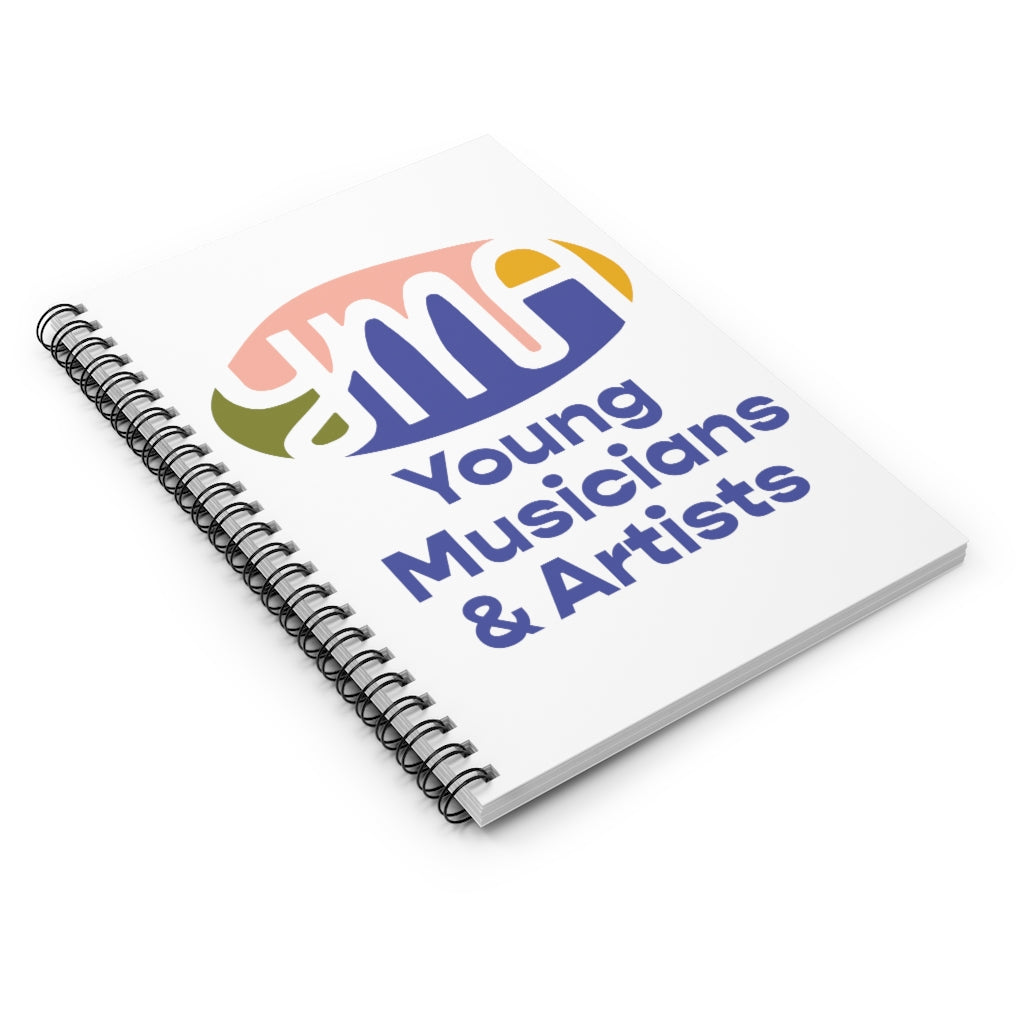 YMA Logo Spiral Notebook - Ruled Line