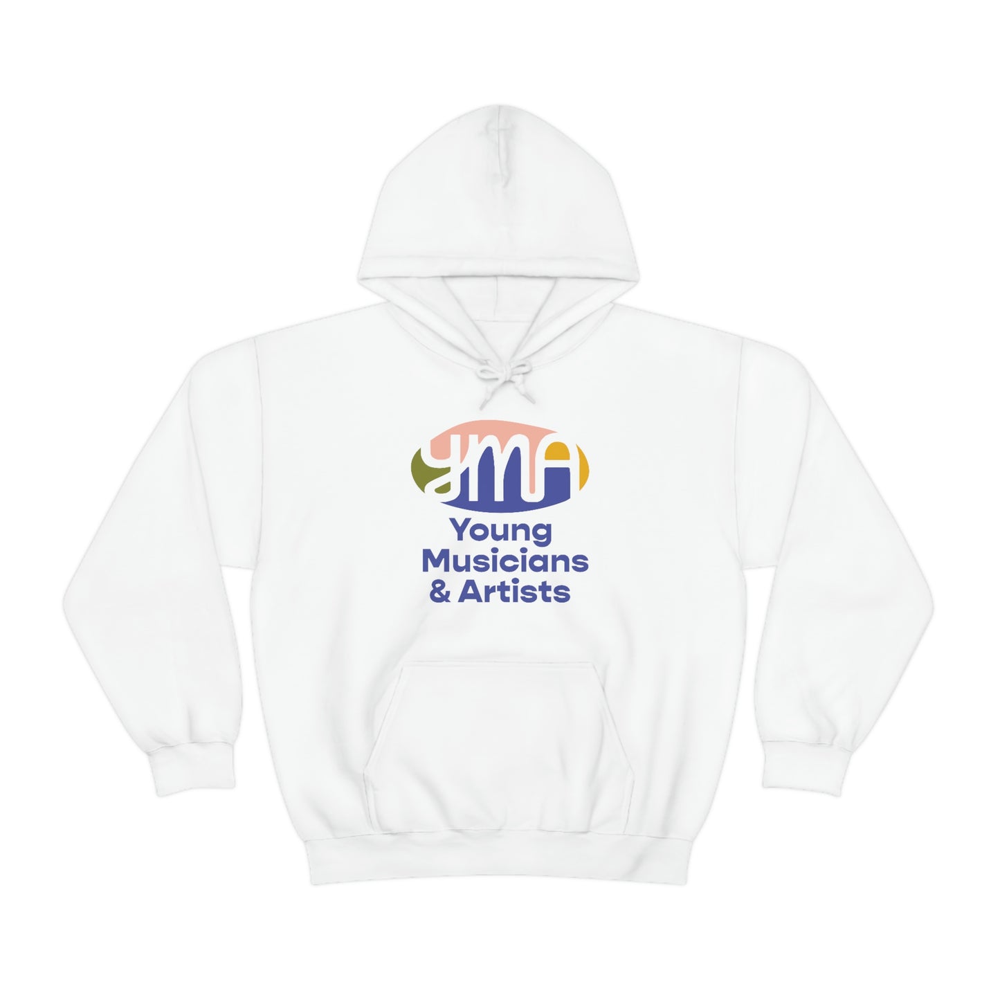 Unisex YMA Logo Hooded Sweatshirt
